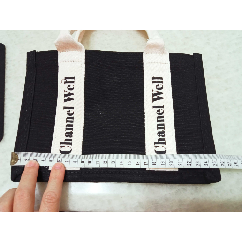 Channel Well 手提袋 帆布袋-細節圖3