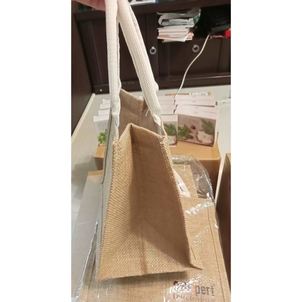 黃麻環保購物袋(加百裕)-細節圖3
