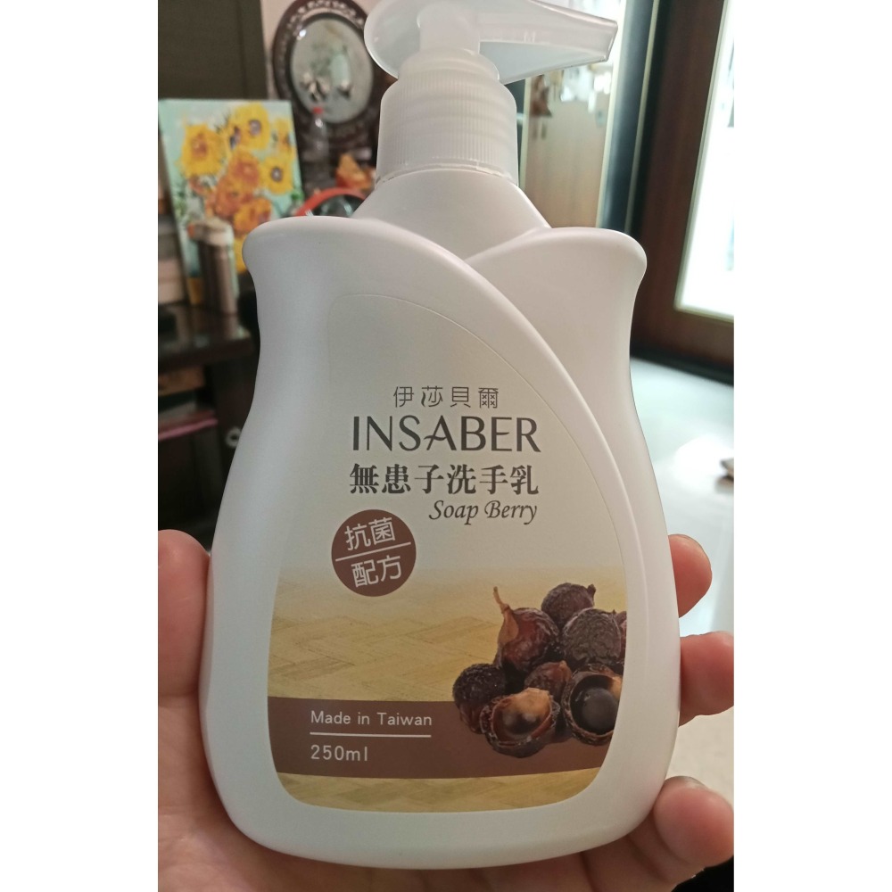 伊莎貝爾(INSABER)無患子洗手乳 含抗菌配方(250ml/瓶)-細節圖2