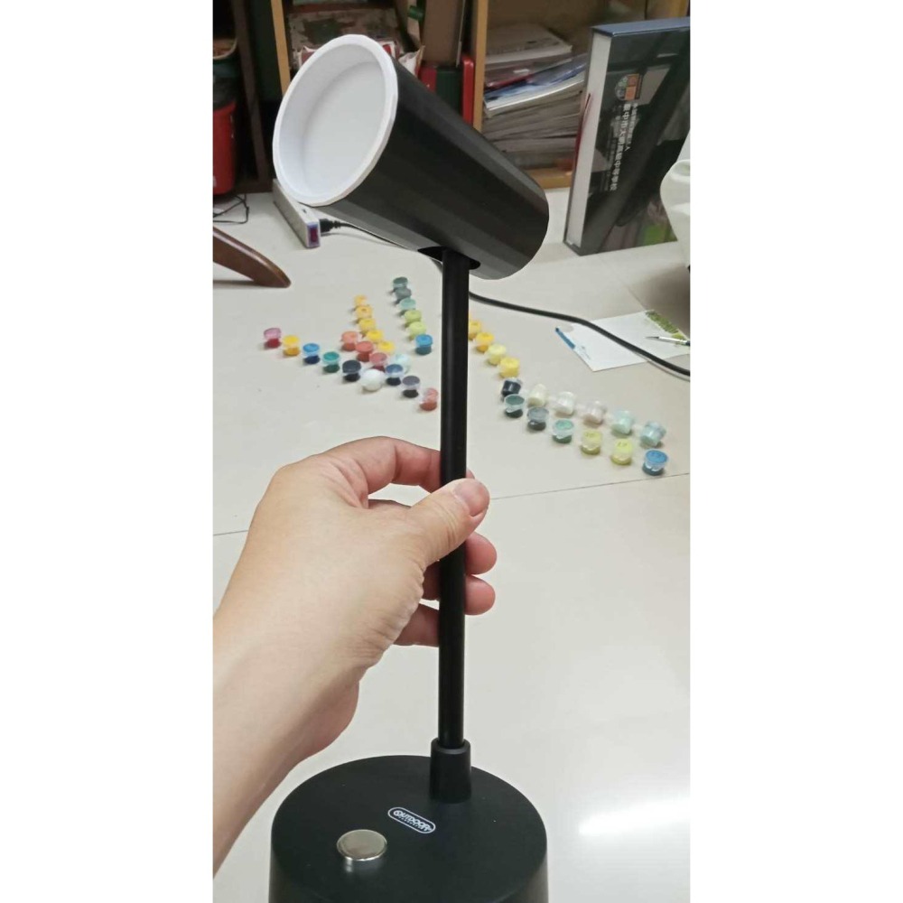 中信金 OUTDOOR 護眼愛地球可調光檯燈 (暖黃光) 桌燈 抬燈-細節圖5