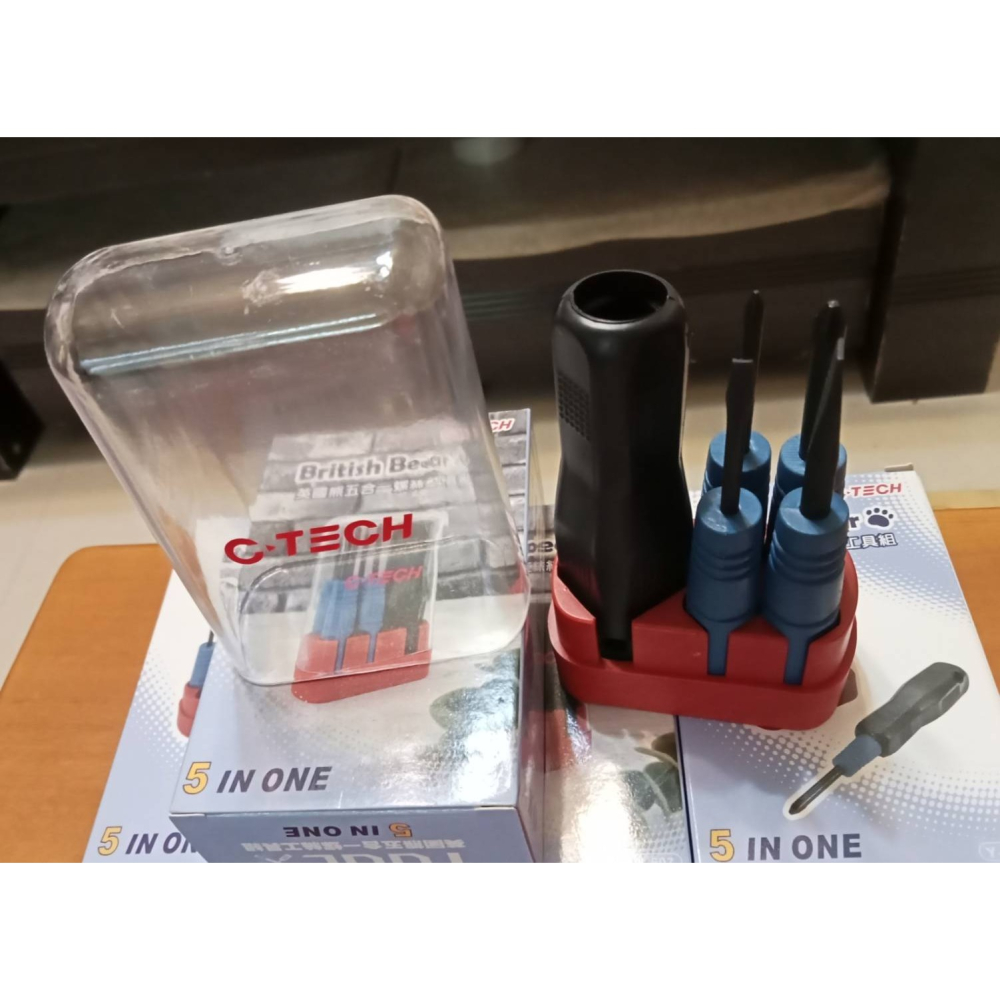英國熊五合一螺絲工具組-細節圖2