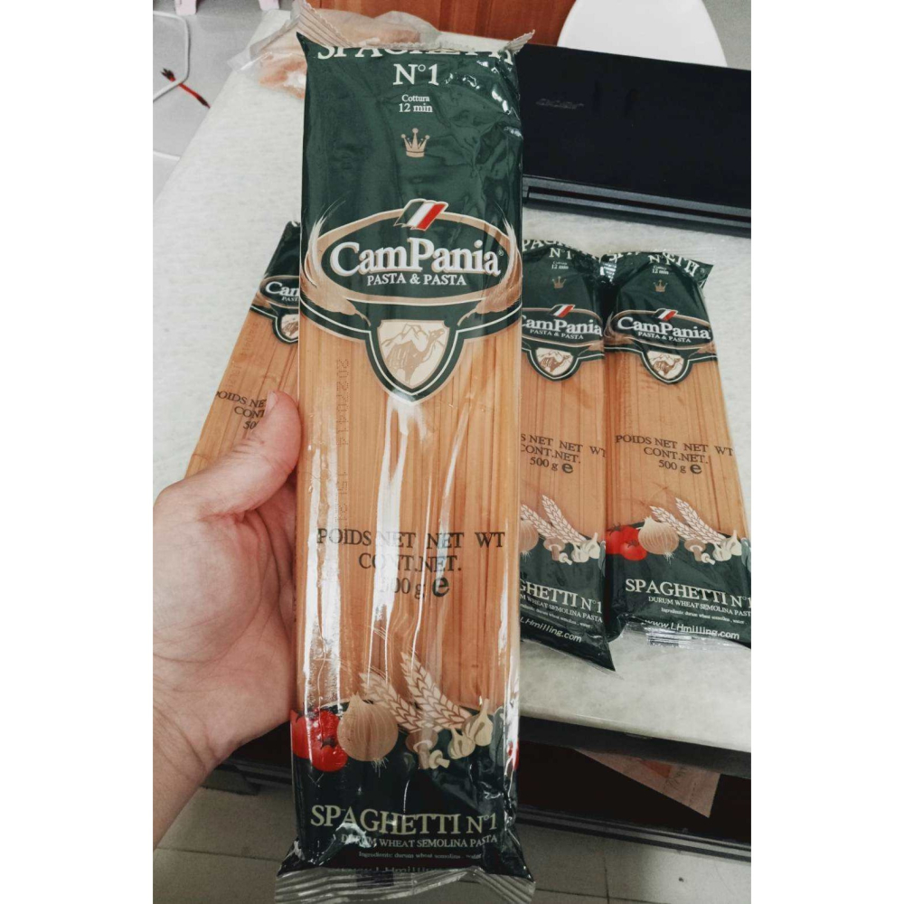 500g cam pania 坎佩尼亞 義大利麵 麵條 直麵 效期2027.04-細節圖2