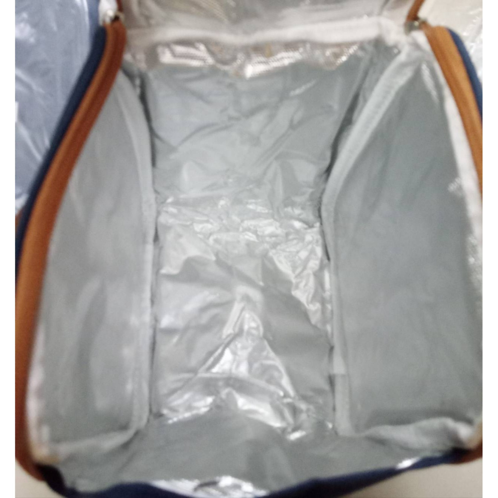 Darfon 達方保溫餐袋 牛津布保溫袋 保冷袋 內層鋁箔 股東會紀念品 全新16×17×25-細節圖5