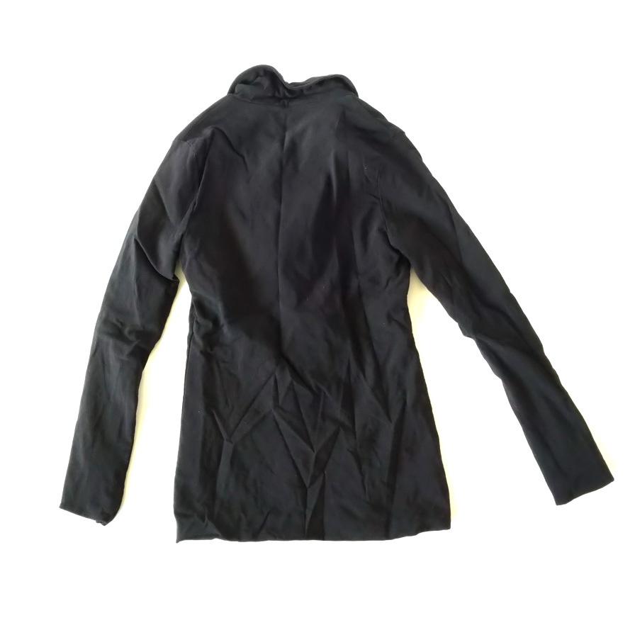 220201PAZZO黑色棉質西裝外套上衣二手-細節圖2