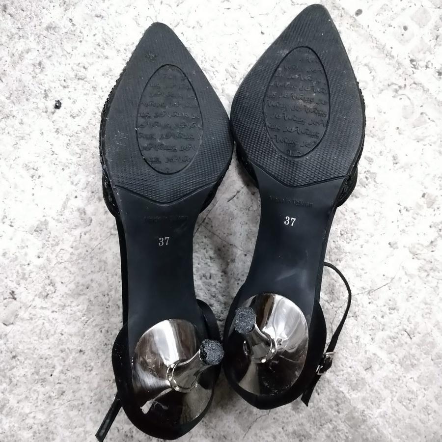 220101品牌DESIRE 品牌RED ANT NANA水鑽高跟鞋拖鞋-細節圖4