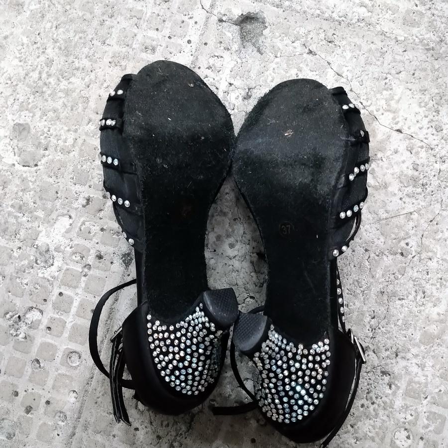 220101品牌DESIRE 品牌RED ANT NANA水鑽高跟鞋拖鞋-細節圖6