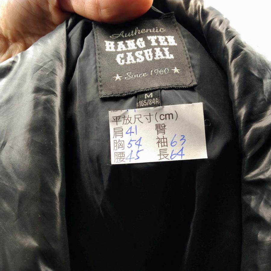 211204HANG TEN CASU黑色外套外套M二手-細節圖3
