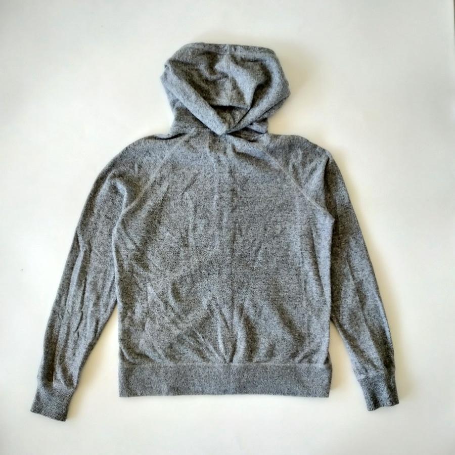 220102ROOTS灰色連帽外套上衣L二手-細節圖2