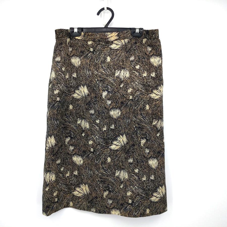 211204白色花朵黑色黃色塗鴉裙子長袖套裝二手-細節圖4