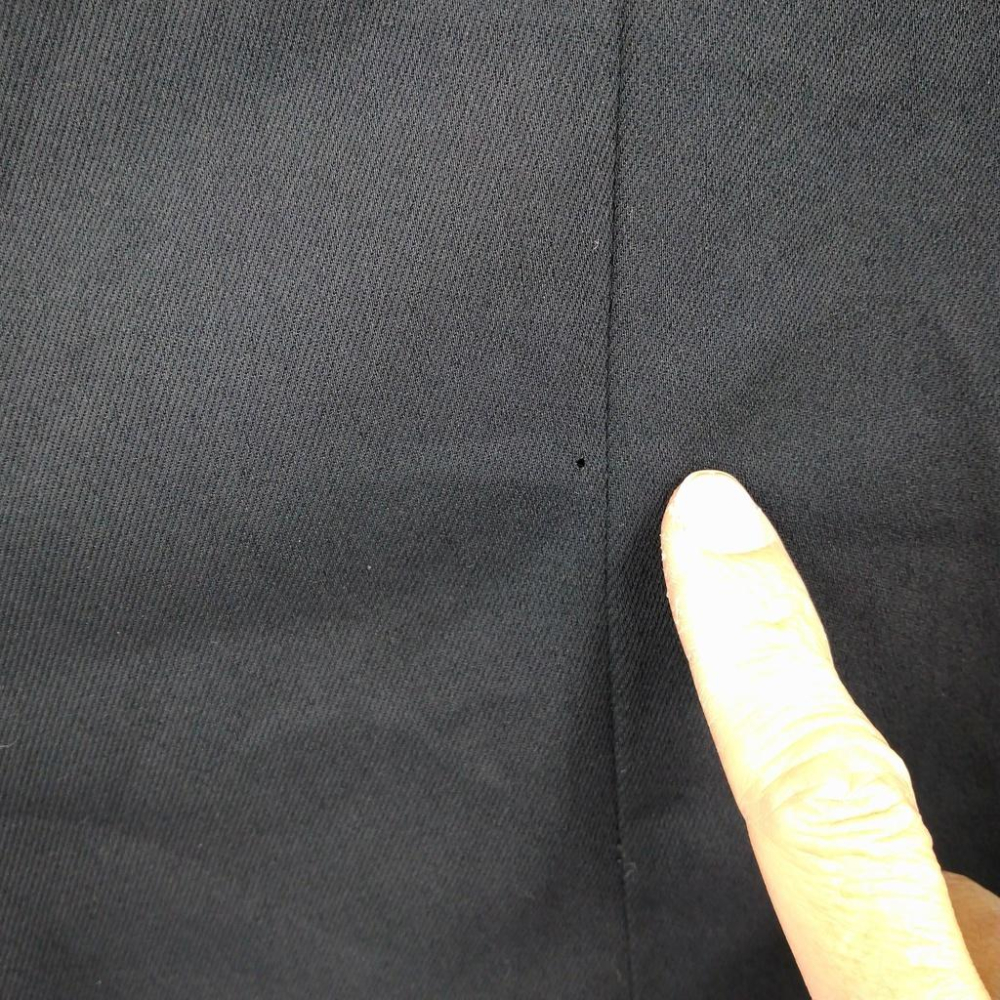 220103舊愛古著金色電繡圖騰圖樣黑色外套秋冬大衣二手-細節圖5