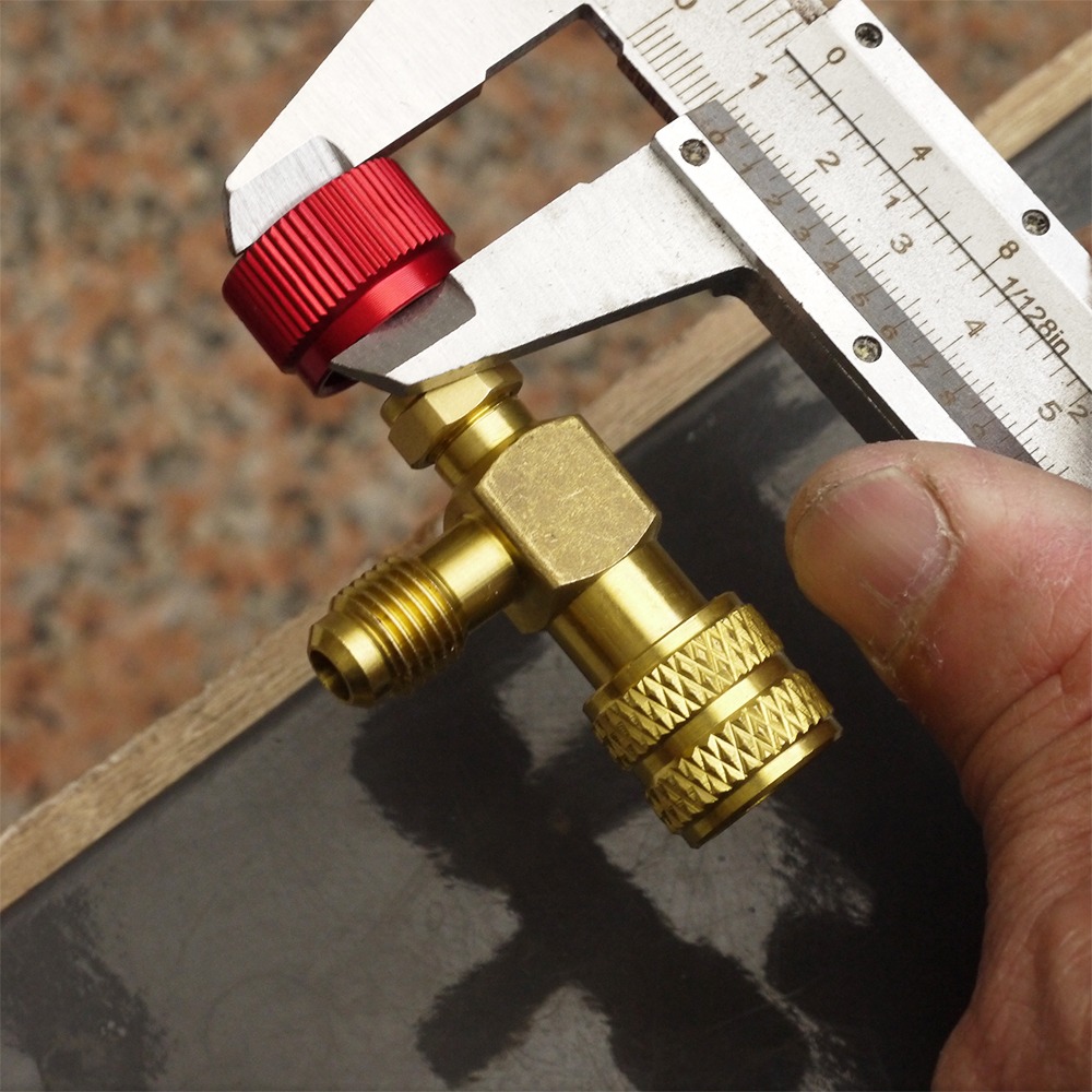 【全國冷媒 B2B】R32 R410A  R22 R417A 灌冷媒 拔管防噴濺凍傷 加冷媒安全閥 空調安全閥-細節圖10