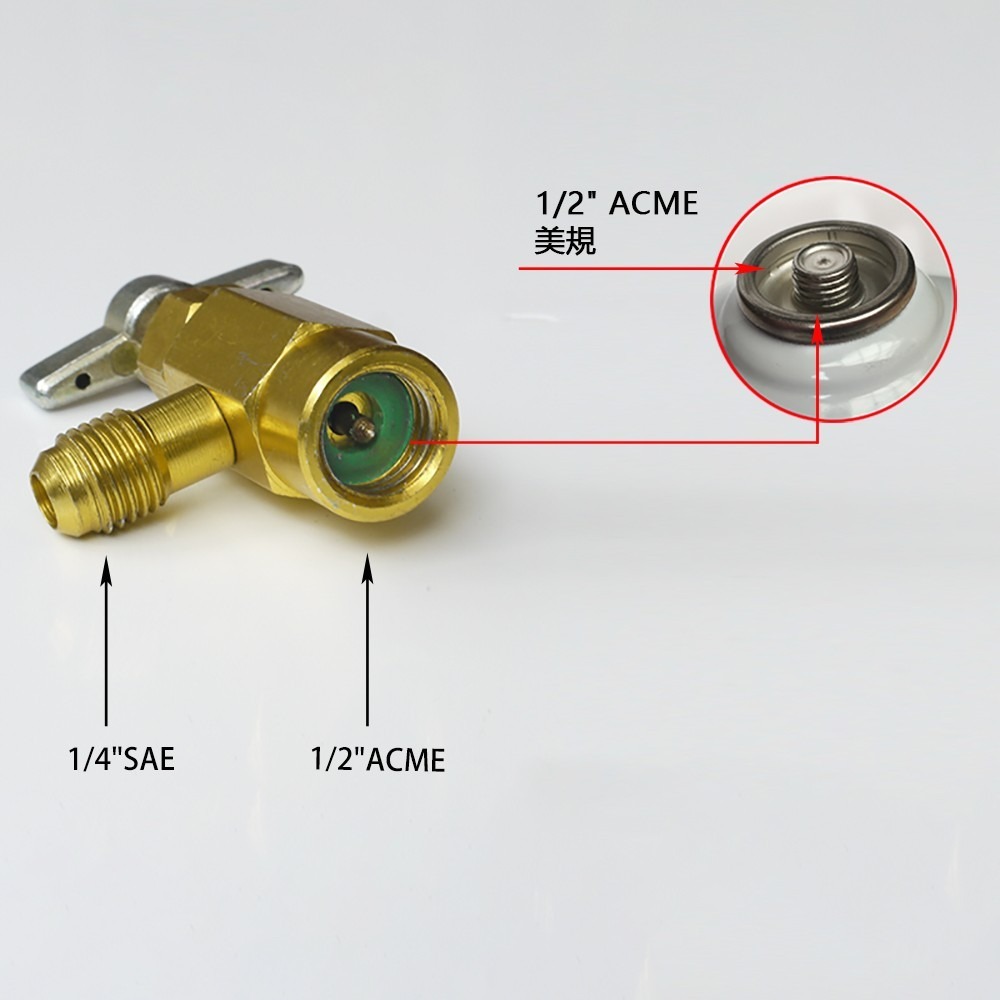 【全國冷媒 B2B】 #402 冷媒開罐器 開瓶器 適用美國Supercool罐裝平口蓋產品  R134a冷媒-細節圖4