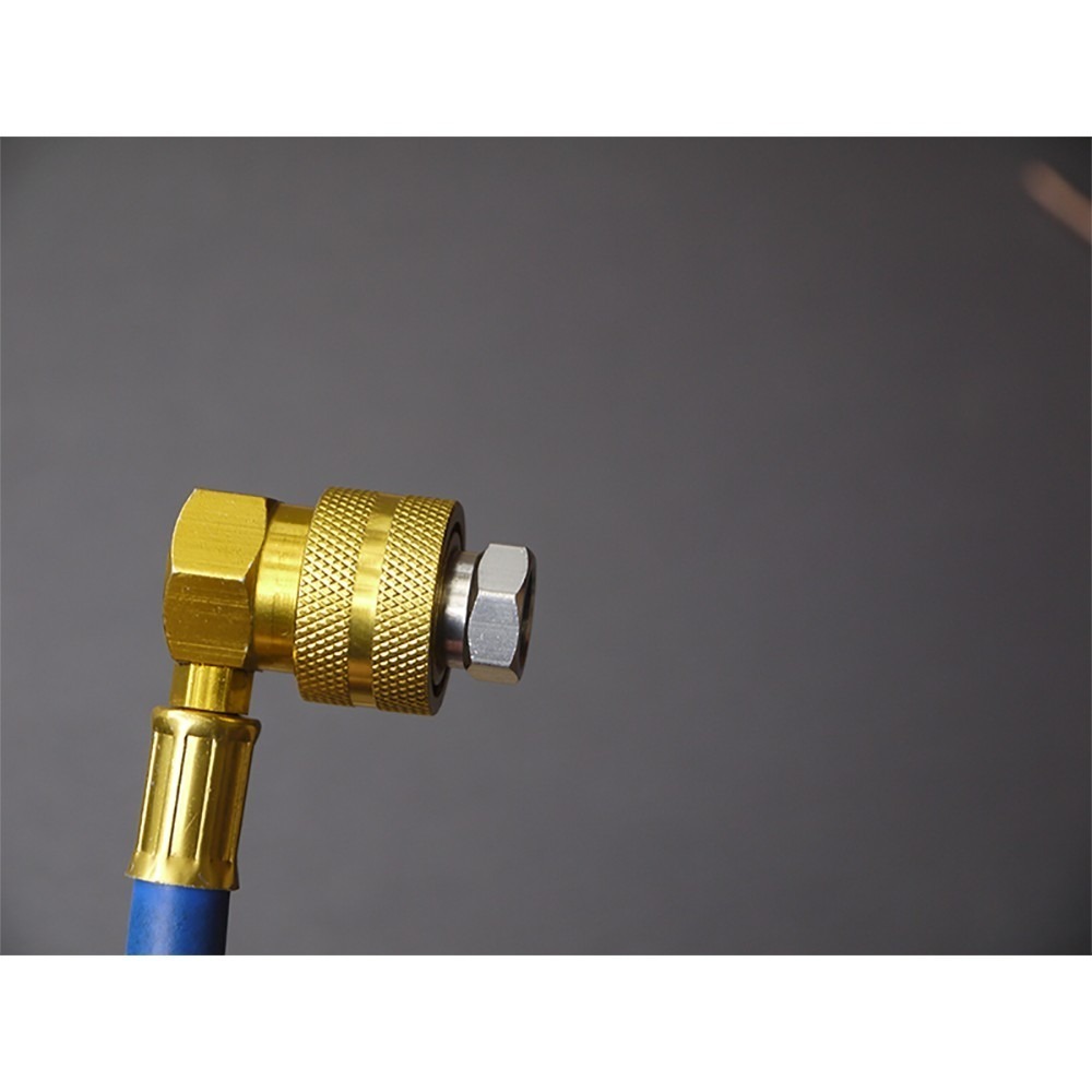 【Top Cool 台灣】高低壓一對 汽車空調R12 R22內螺紋1/4SAE轉換成R134a高低壓公接頭-細節圖8