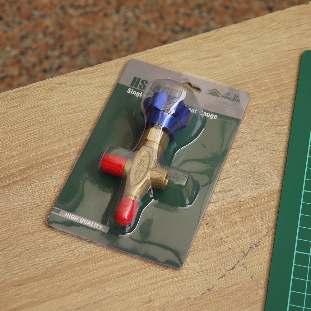 【台灣精品】R134a汽車冷媒低壓錶 R134a冷媒 汽車冷氣 汽車空調 R404A R22冷媒錶-細節圖8