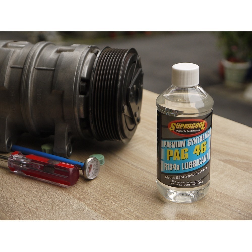 【Supercool 超級冷 】PAG46冷凍油 R134a冷媒 汽車壓縮機 237ml 冷媒 汽車冷媒 汽車冷氣-細節圖3