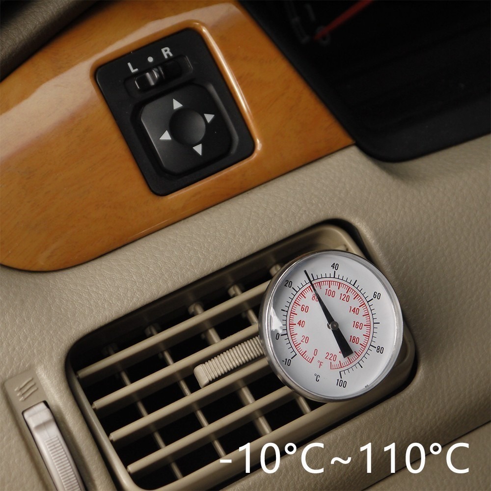 【Supercool 超級冷】43mm大尺寸 車用冷氣出風口溫度計 R134a冷媒 汽車空調 汽車冷氣 美國進口-細節圖5