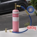【冷媒廠安全標準瓶】R410A冷媒 DIY灌冷媒 家用空調 820g-規格圖10