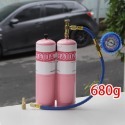 【冷媒廠安全標準瓶】R410A冷媒 DIY灌冷媒 家用空調 820g-規格圖10