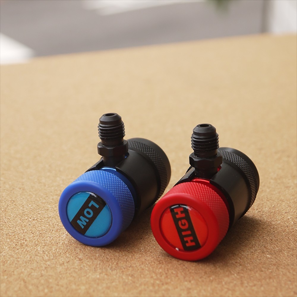 【全國冷媒 B2B】電動車 一般車兩用 不導電高低壓快速接頭(高低壓一對) R134a汽車空調 R134a冷媒-細節圖8