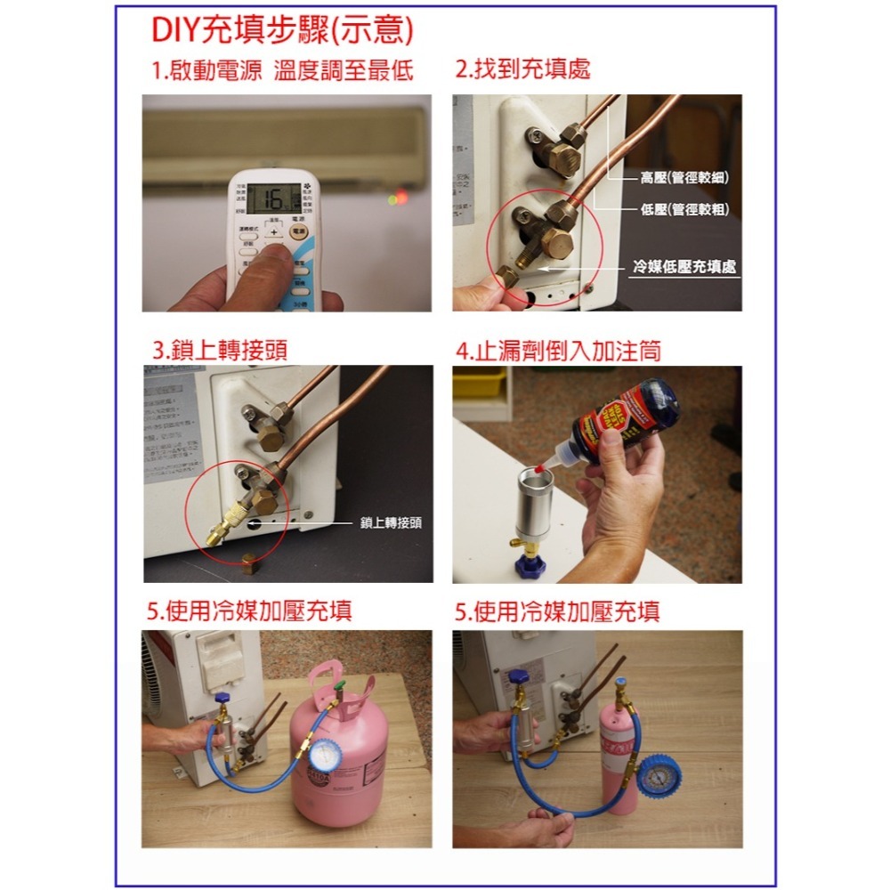 【Supercool超級冷】R32 R410A 417A R22 家用冷氣 冷媒止漏劑 冷氣止漏劑-細節圖10
