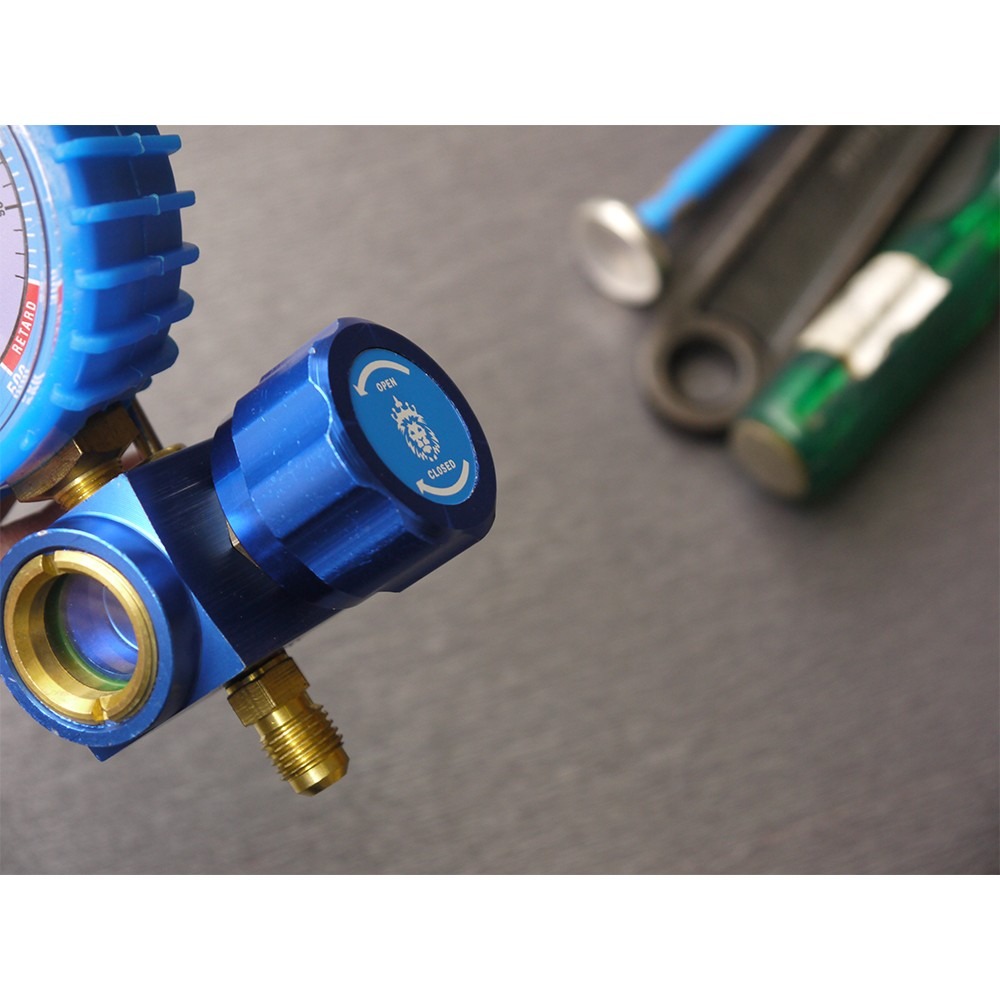 【全國冷媒 B2B】 R410/22/134/404 冷媒單錶架 灌冷媒 低壓用-細節圖6