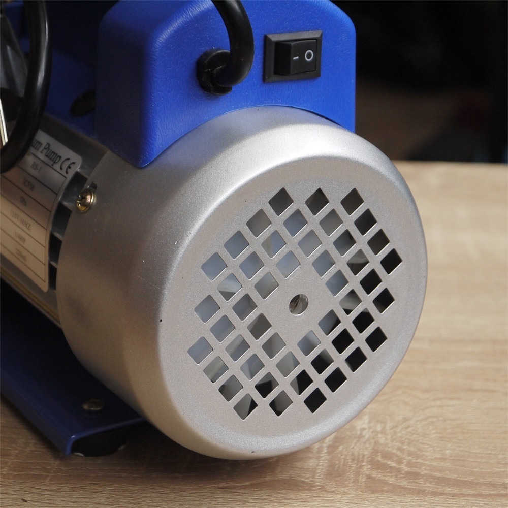 【全國冷媒 B2B】 DIY灌冷媒真空幫浦 真空泵浦 1/4HP  110V 汽車空調 家用空調-細節圖6