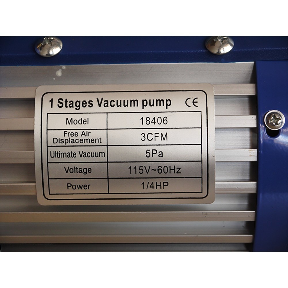 【Supercool 超級冷】 DIY灌冷媒真空幫浦 1/4HP 110v 汽車空調 家用空調 美國進口-細節圖8