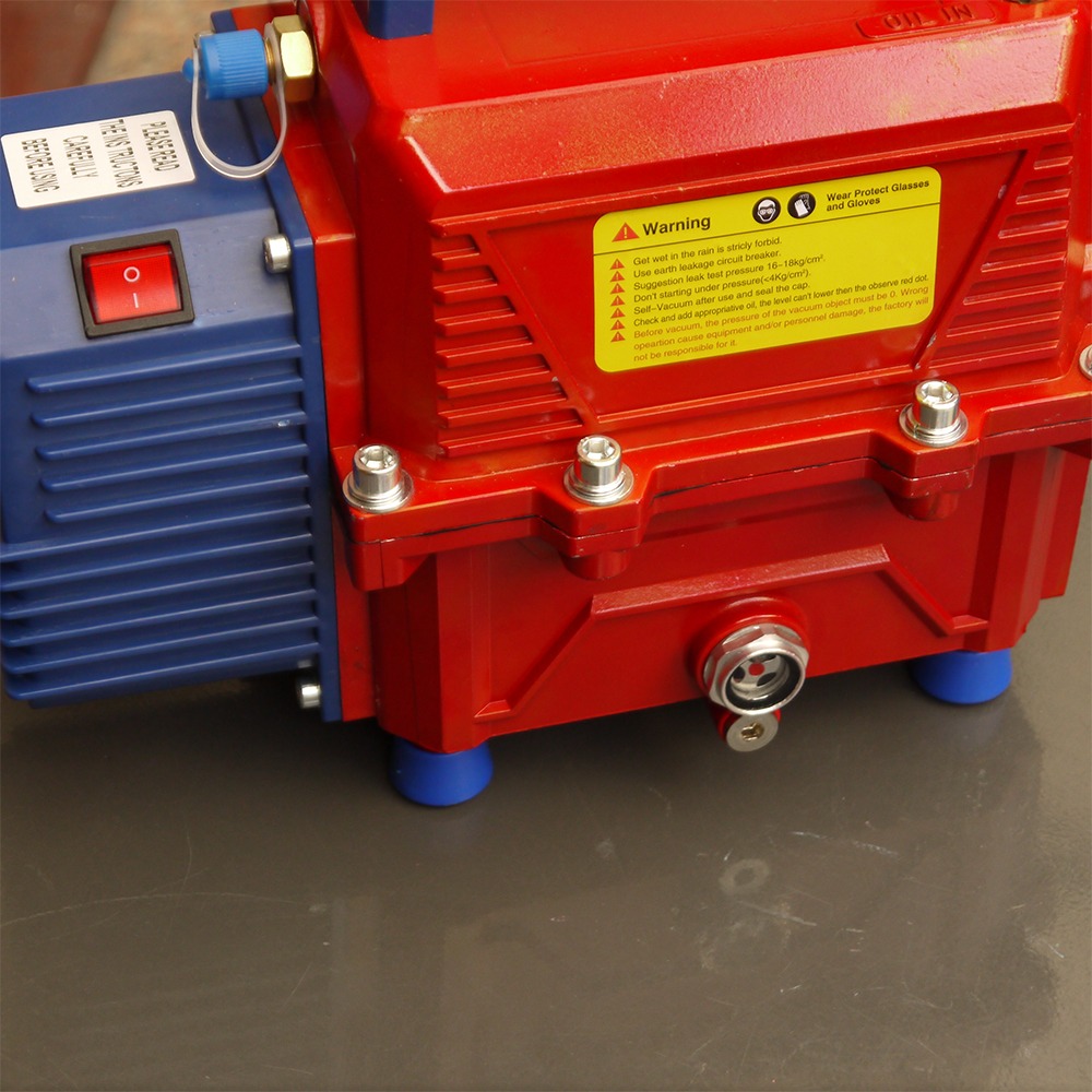 【Top Cool 台灣】無水分 110V 330W 46L 抽打兩用真空泵 真空幫浦 汽車冷氣 R134a冷媒-細節圖6