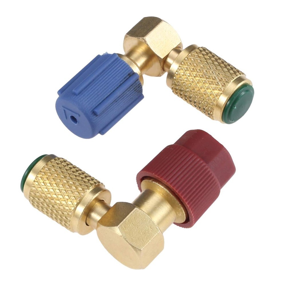 【Top Cool 台灣】L式 R12轉R134a接頭 高低壓一對 冷媒 R12冷媒 R134a冷媒-細節圖6