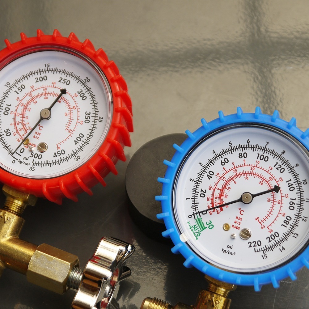 【鴻森旗艦店】低壓冷媒錶 高壓冷媒錶 R134a R410A R404A R22 冷媒-細節圖3