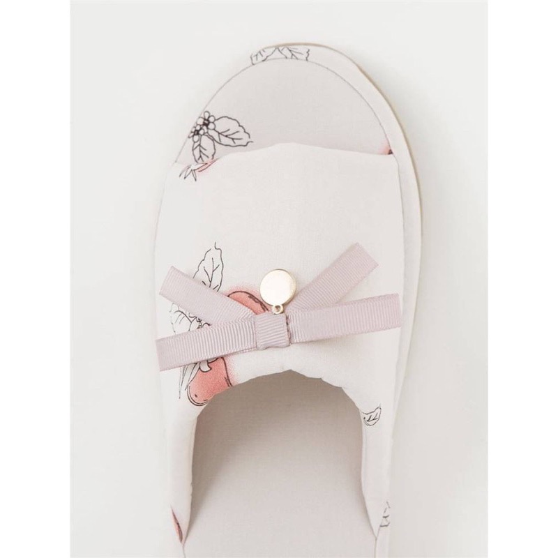 [現貨2雙，馬上寄出]🇯🇵可愛草莓🍓蝴蝶結小圓牌增高拖鞋-細節圖6