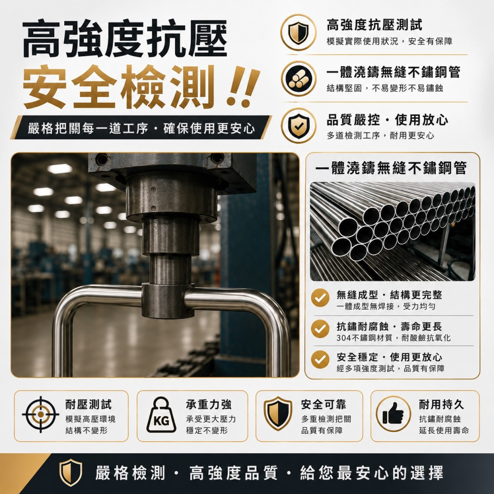 台灣製造 現貨秒出⚡️居家照護首選【安力仕】安全扶手✨浴室輔具扶手 浴室扶手 廁所扶手 ANS-C060-細節圖5