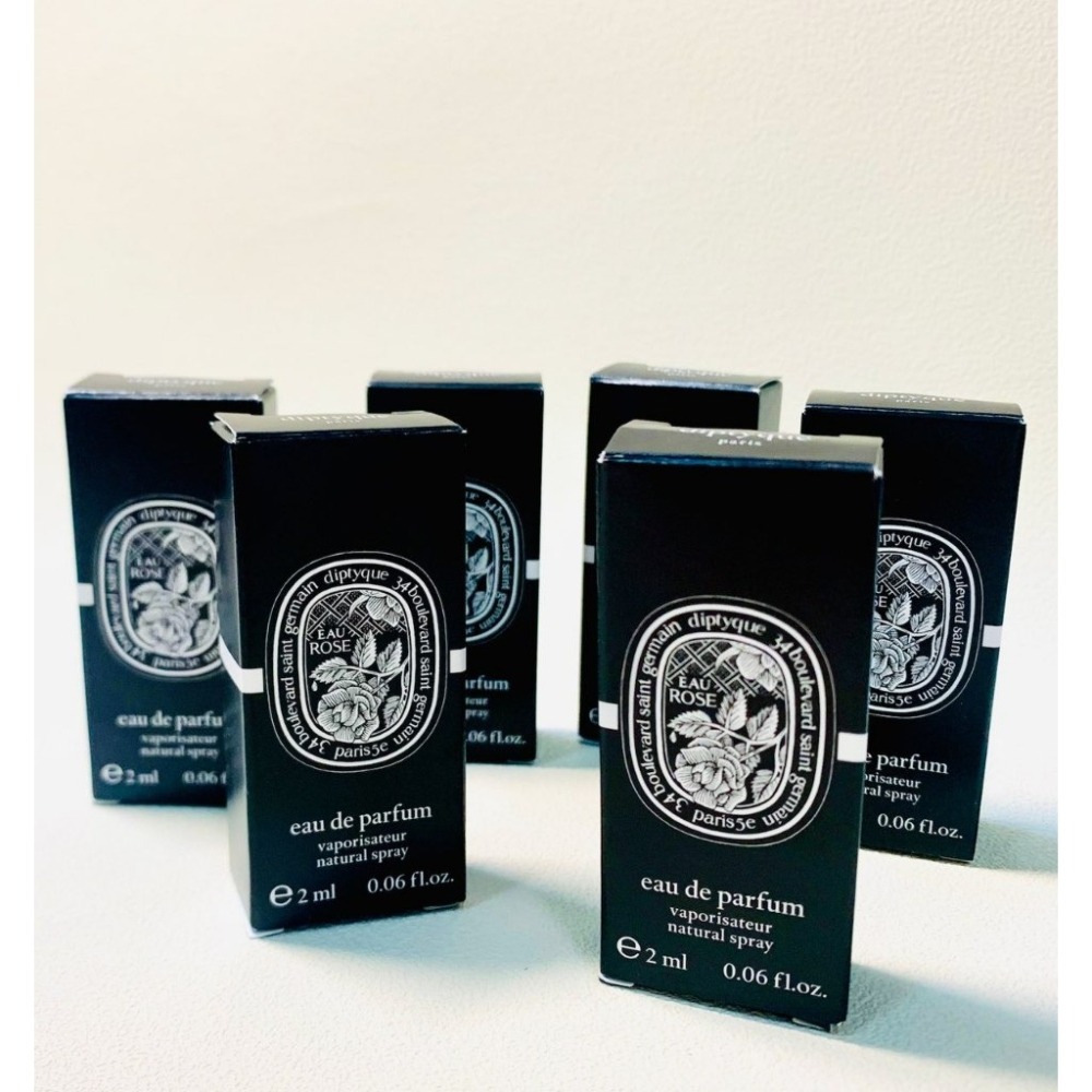 【現貨 原廠試管香水】Diptyque 淡香精 肌膚之華 玫瑰之水 譚道 希臘無花果 影中之水 2ML-細節圖4
