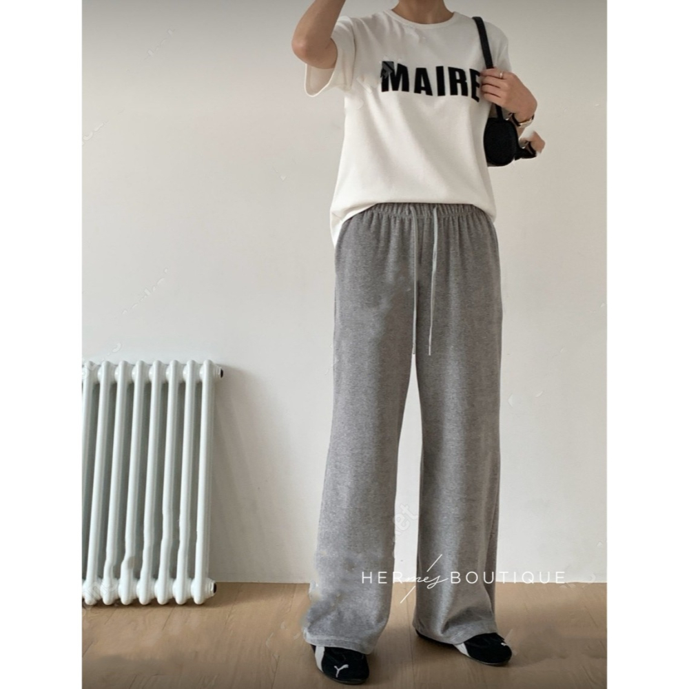 ♥ Her.Mes ♥ 闆娘實拍  高品質保暖棉質絨布褲 bottom-細節圖7