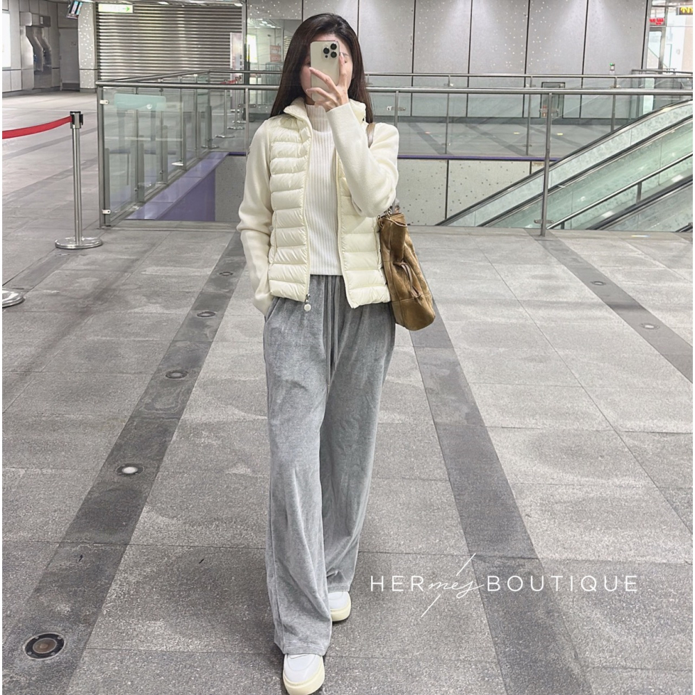 ♥ Her.Mes ♥ 闆娘實拍  高品質保暖棉質絨布褲 bottom-細節圖10