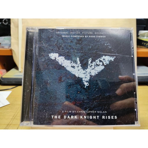 二手CD-蝙蝠俠 黑暗騎士：黎明昇起 the dark knight rises 原聲帶