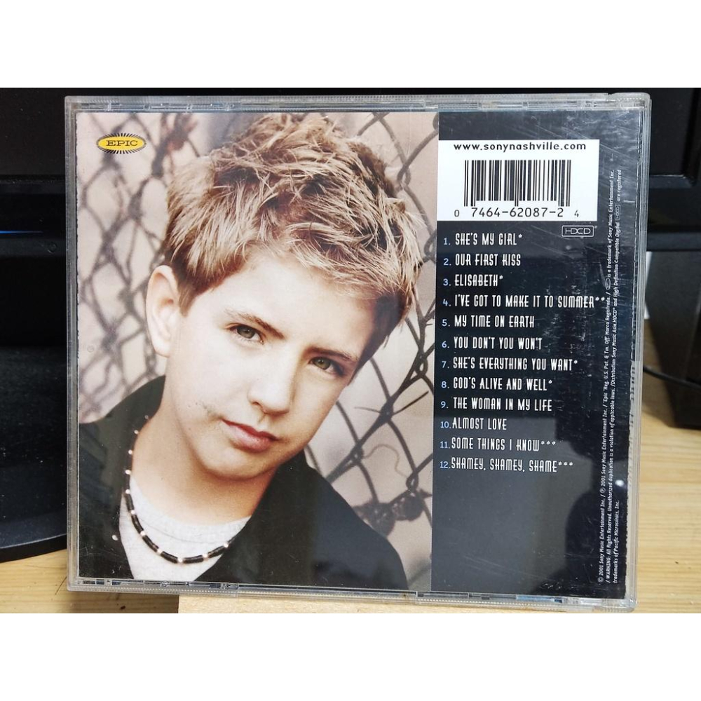 二手CD-小比利  夢想最大 billy gilman dare to dream-細節圖2