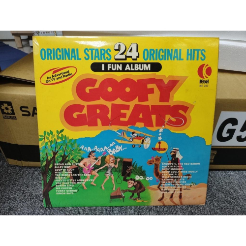 二手黑膠唱片-西洋 Goofy Greats(西洋合輯)