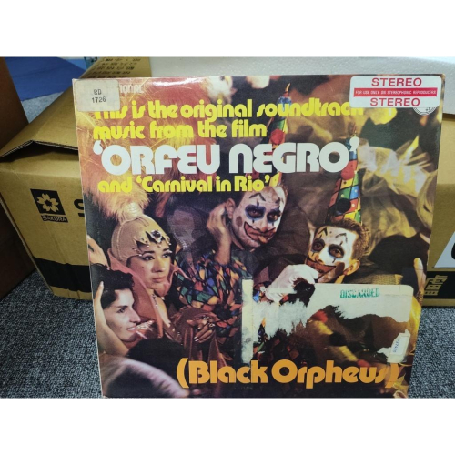 二手黑膠唱片-Orfeu Negro 電影音樂