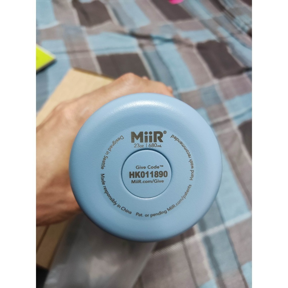 全新久放-特殊facebook款 MiiR VI BOTTLE 雙層真空 窄口提把 保溫瓶 23oz/680ml-細節圖4