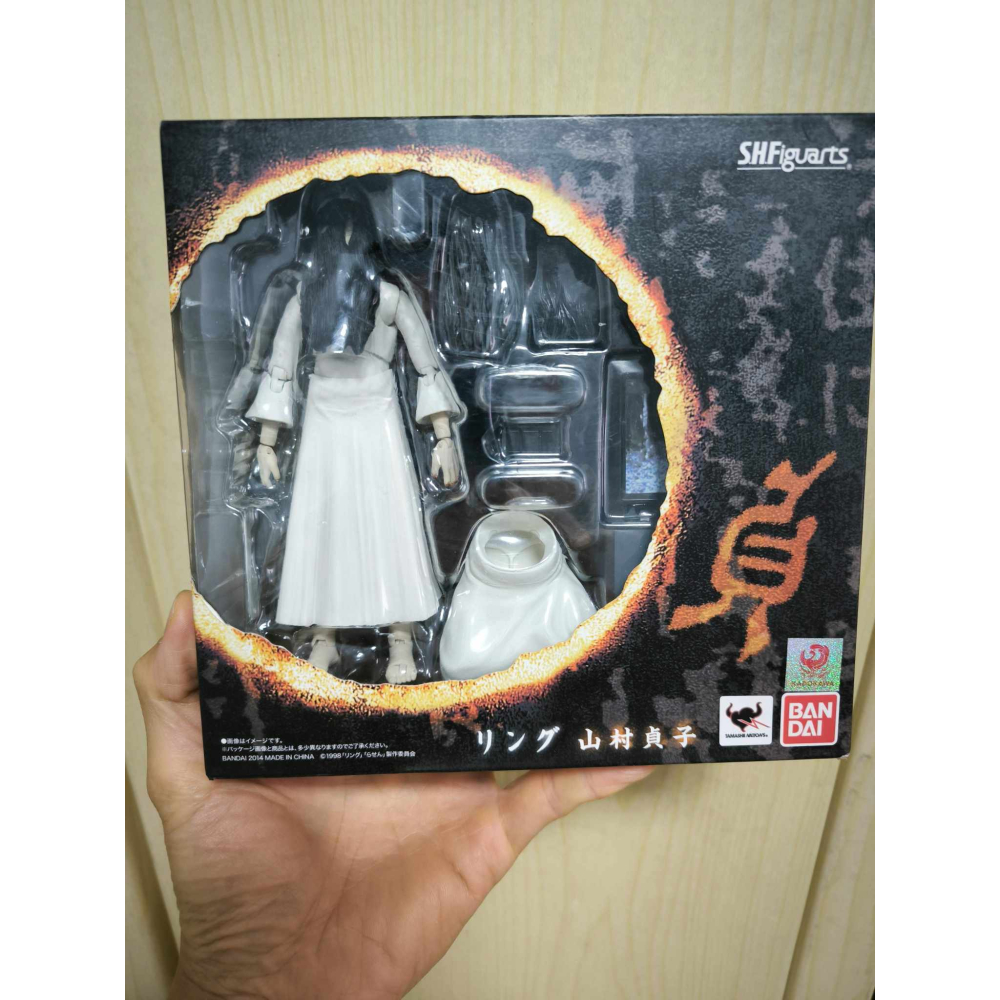 全新久放-山村貞子 七夜怪談 BANDAI SHF 公仔