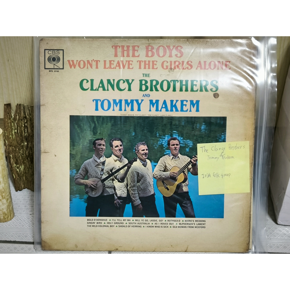 二手黑膠唱片-The Clancy Brothers &amp; Tommy Makem The Boys