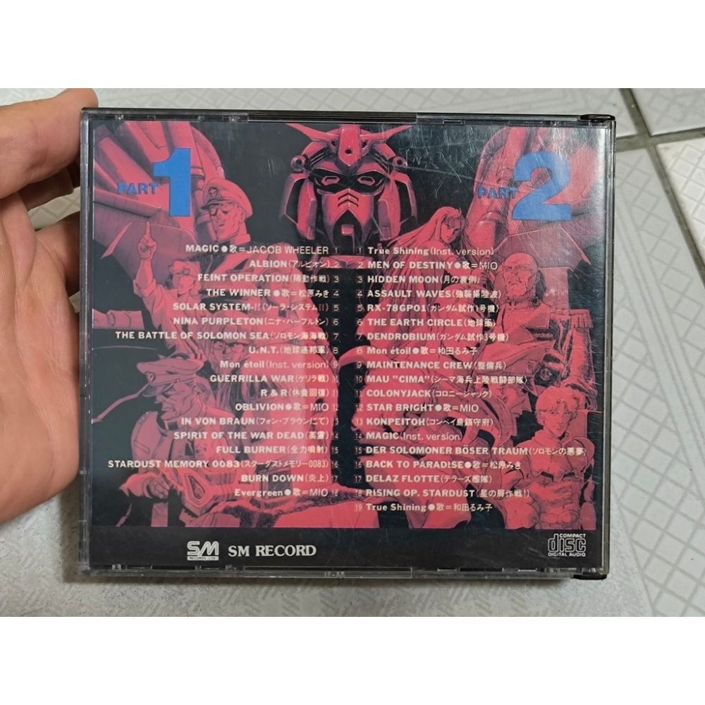二手CD-機動戰士 GUNDAM 0083 笙美 CN3525101-細節圖2
