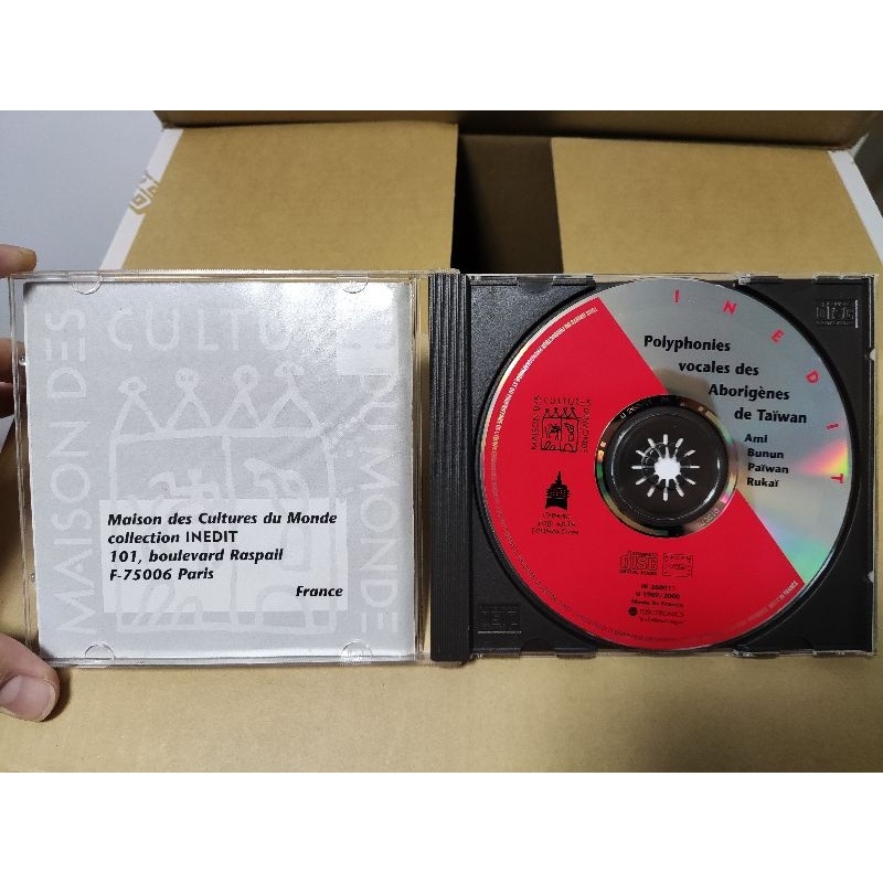 二手CD-台灣原住民最美的聲音 法國製 CN1025478-細節圖3
