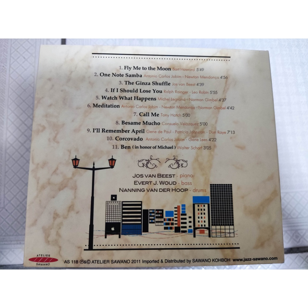 二手CD-Jos van Beest Trio The Ginza Shuffle CN1025408-細節圖2