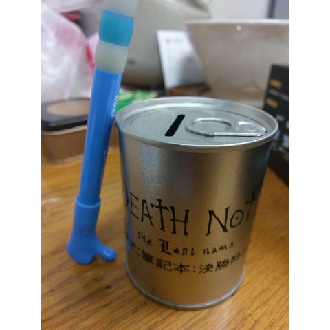 全新久放-死亡筆記本 存錢筒 一開罐 電影 動漫-細節圖3