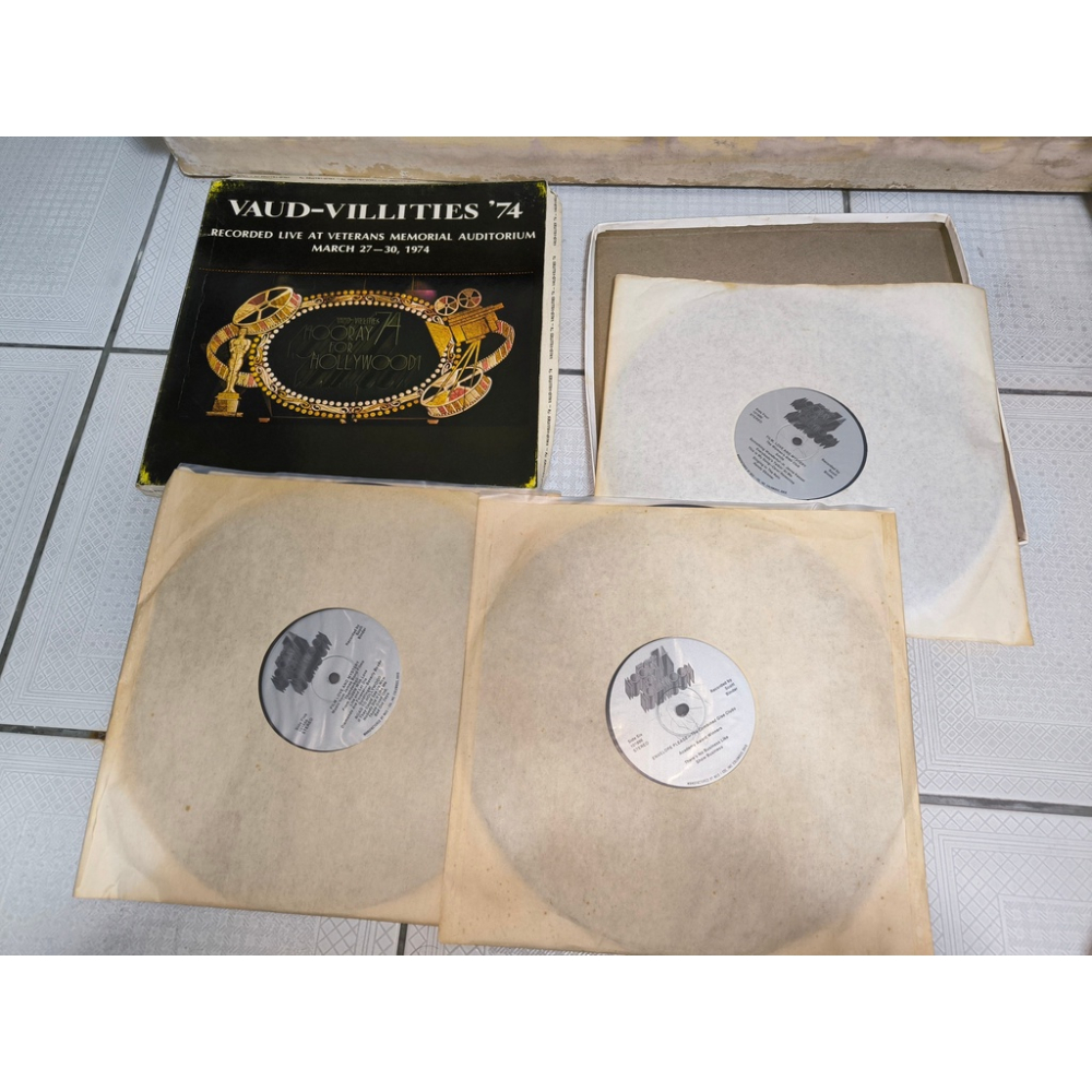 二手黑膠-vaud-villities 1974 hooray for hollywood 3片-細節圖3