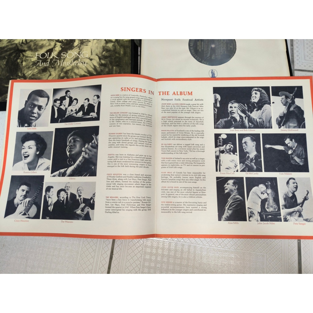 二手黑膠-Folk Song and Minstrelsy 3片-細節圖3