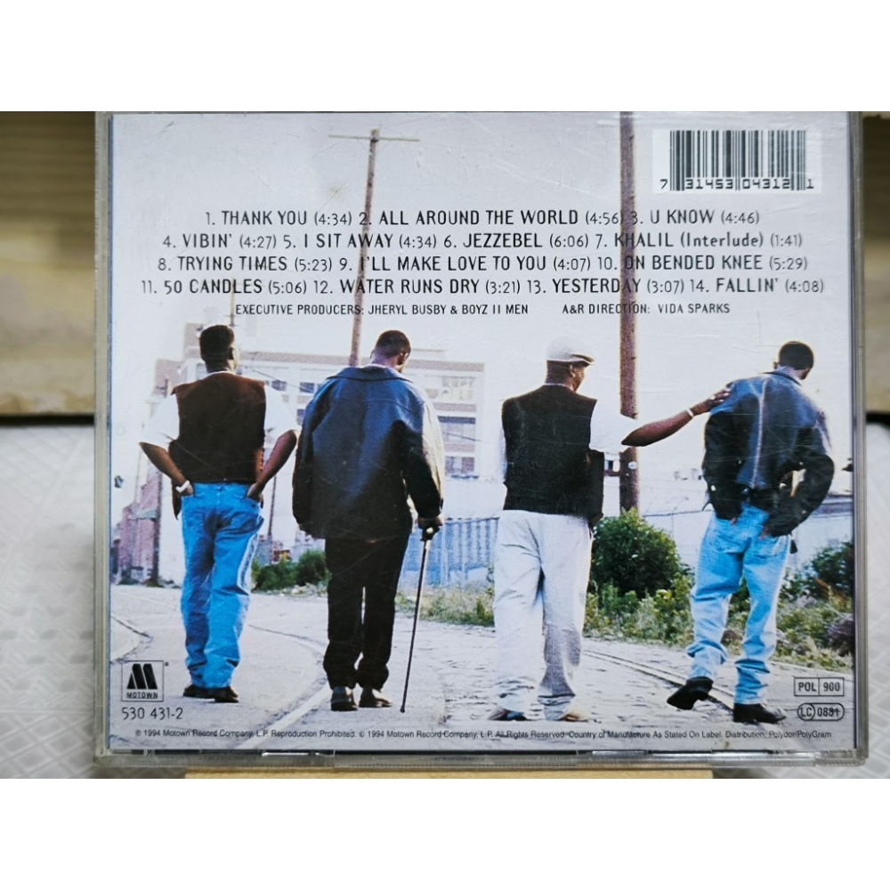 二手CD-Boyz II MEN II 大人小孩雙拍檔 與你纏綿 CN1025192-細節圖2