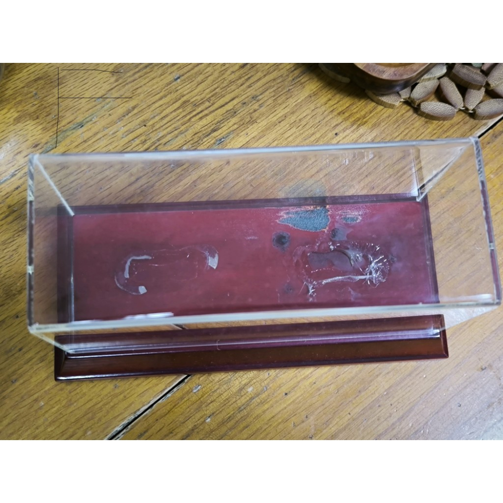 二手-壓克力 展示盒 展示櫃 包裝盒 公仔收納盒 立體擺件盒 F尺寸標示如圖-細節圖3